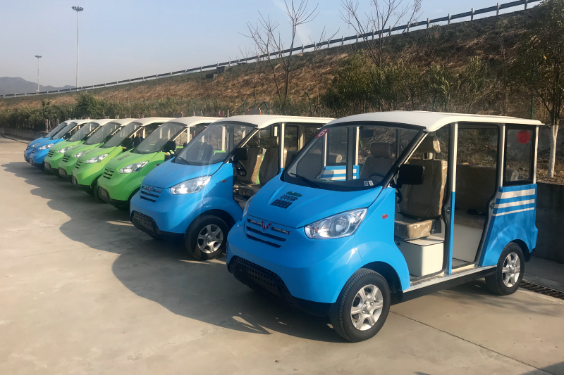 5A级景区共享观光车